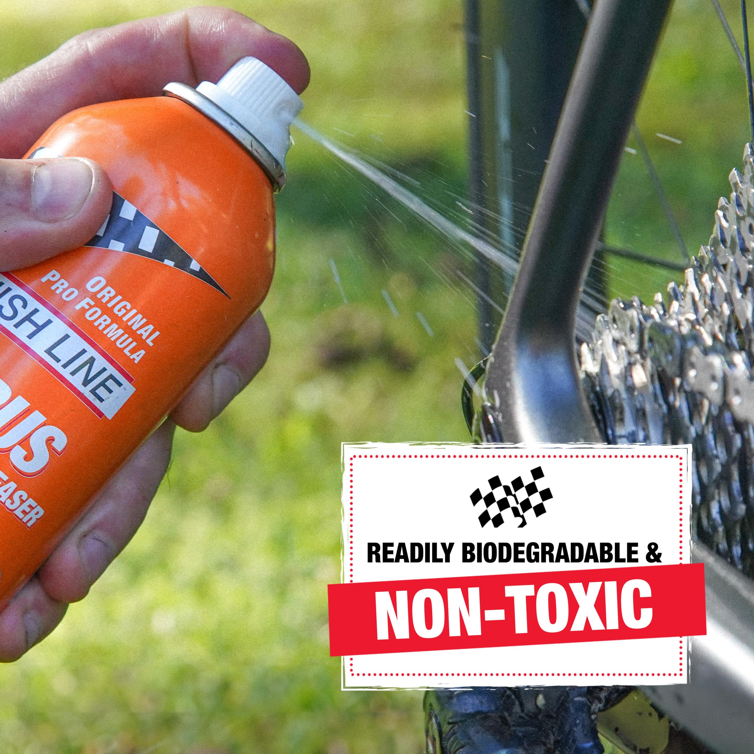 Finish Line Citrus Bike Degreaser – Biodegradable, Non-Toxic Formula with Orange Peel Extracts, Penetrates Deep and Dilutes for Versatile Cleaning, 1 Gallon - Image 5